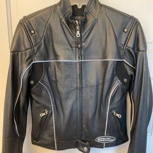 Like New! Harley Davidson Sportsman Leather Jacket, Small